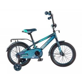 Детский велосипед TECH TEAM 134 14" 2019, Вариант УТ-00203264: Возраст: 3-5 лет (Рост: 90-110см), Цвет: синий, изображение  - НаВелосипеде.рф