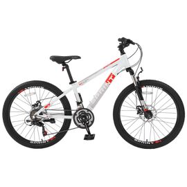 Подростковый велосипед TECH TEAM SPRINT 24 disc 24" 2020, Вариант УТ-00209835: Рама: 13" (Рост: 130-145см), Цвет: белый/серый , изображение  - НаВелосипеде.рф