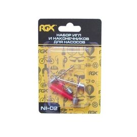 Набор универсальный для велонасоса Forward, 5 предметов, NI-02, изображение  - НаВелосипеде.рф