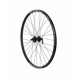 Колесо велосипедное Forward 20", переднее, втулка WZ-A282F, 28 отверстий, под дисковый тормоз, RWF20FBAB938, изображение  - НаВелосипеде.рф