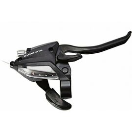 Шифтер/тормозная ручка SHIMANO SHIMANO ST-EF500-7R, правый, 7 скоростей, черный, ASTEF5002RV7CL, изображение  - НаВелосипеде.рф
