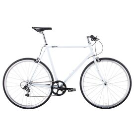 Городской велосипед BEARBIKE Honk Kong 700C 2020, Вариант УТ-00209222: Рама: 540 мм (Рост: 175-181см), Цвет: белый, изображение  - НаВелосипеде.рф