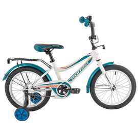 Детский велосипед TECH TEAM 136 12" , Вариант УТ-00209260: Возраст: 2-4 года (Рост: 75-105см), Цвет: белый, изображение  - НаВелосипеде.рф