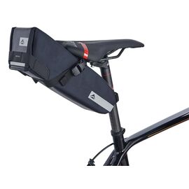 Сумка велосипедная подседельная Merida Battery Bag, 11*35*12cm, 310гр. Black/Grey, 2276004381, изображение  - НаВелосипеде.рф