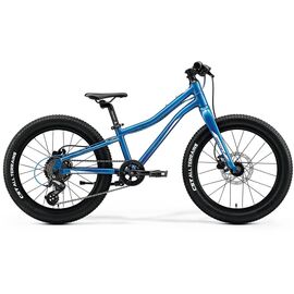 Детский велосипед Merida Matts J20+ 20" 2020, Вариант УТ-00200634: Рама: One Size (Рост: 118-130 см), Цвет: glossy light blue (blue/white), изображение  - НаВелосипеде.рф