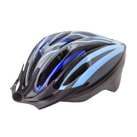 Шлем велосипедный Stels MQ-12, серо-голубой, LU088815, Вариант УТ-00199340: Размер: L , изображение  - НаВелосипеде.рф