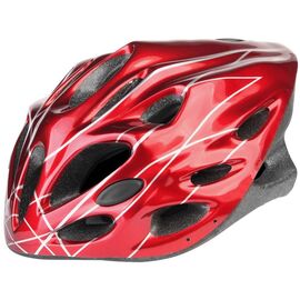 Шлем велосипедный Stels MV-21, красный, LU088826, Вариант УТ-00199365: Размер: L, изображение  - НаВелосипеде.рф