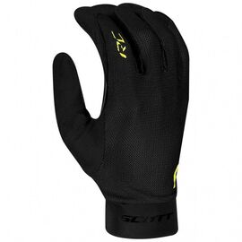 Велоперчатки SCOTT RC Premium, длинные пальцы, black/sulphur yellow, 2020, 275390-5024, Вариант УТ-00200363: Размер: L, изображение  - НаВелосипеде.рф