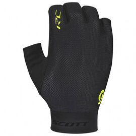 Велоперчатки SCOTT RC Premium, короткие пальцы, black/sulphur yellow, 2020, 275391-5024, Вариант УТ-00200371: Размер: L, изображение  - НаВелосипеде.рф