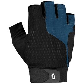 Велоперчатки SCOTT Perform Gel, короткие пальцы, black/lunar blue, 2020, 275394-5594, Вариант УТ-00200378: Размер: M, изображение  - НаВелосипеде.рф