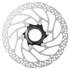 Ротор велосипедный SHIMANO RT30, 203мм, C.Lock, только для пластиковых колодок, ESMRT30L2, изображение  - НаВелосипеде.рф
