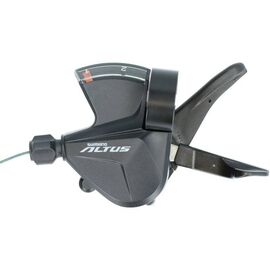 Шифтер велосипедный SHIMANO Altus Shimano M2010, левый, 2 скорости, трос 1800мм, ESLM20102LB, изображение  - НаВелосипеде.рф