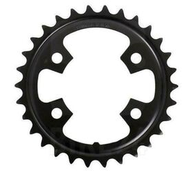 Звезда велосипедная SHIMANO Claris R2000, передняя, 30T-MR, черный, Y1W730000, изображение  - НаВелосипеде.рф