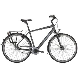 Гибридный велосипед Bergamont Horizon N7 CB Gent 28" 2020, Вариант УТ-00208082: Рама: 48 см (Рост: 155-163см), Цвет: антрацит / черный / серебристо-синий, изображение  - НаВелосипеде.рф