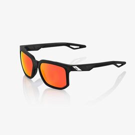 Очки велосипедные 100% Centric Soft Tact Crystal Black / HIPER Red Multilayer Mirror, 61027-019-43, изображение  - НаВелосипеде.рф