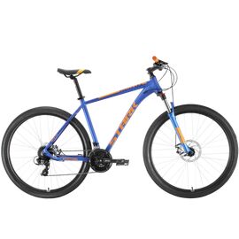 Горный велосипед Stark Router 29.3 D 29" 2020, Вариант УТ-00209190: Рама: 18" (Рост: 170-179см), Цвет: синий/оранжевый, изображение  - НаВелосипеде.рф