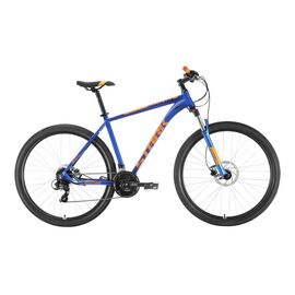 Горный велосипед Stark Router 29.3 HD 29" 2020, Вариант УТ-00209193: Рама: 18" (Рост: 170-179см), Цвет: синий/оранжевый, изображение  - НаВелосипеде.рф