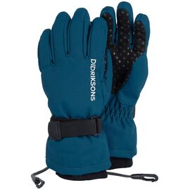 Перчатки детские Didriksons BIGGLES FIVE KIDS GLOVES, морской бриз, 502692, Вариант УТ-00195168: Размер: 4/6 , изображение  - НаВелосипеде.рф