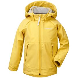 Куртка детская Didriksons DELLEN KIDS JACKET, золотисто-желтый, 502968, Вариант УТ-00210761: Размер: 110 , изображение  - НаВелосипеде.рф