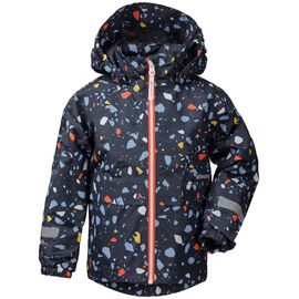 Куртка детская Didriksons DROPPEN PR KIDS JACKET, камешки на синем, 503088, Вариант УТ-00210772: Размер: 100 , изображение  - НаВелосипеде.рф