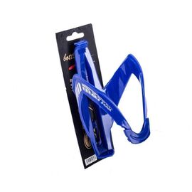 Флягодержатель "MatTook", пластик, с резиновым ограничителем, на блистере, синий, FWDBTC-168, изображение  - НаВелосипеде.рф