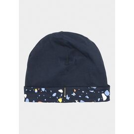 Шапка детская Didriksons BANJO KIDS BEANIE, камешки на синем, 502973, Вариант УТ-00210621: Размер: 48/50, изображение  - НаВелосипеде.рф