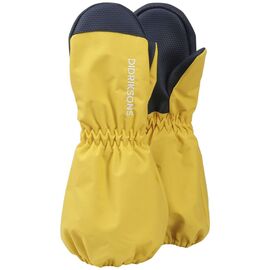 Варежки детские Didriksons SHELL KIDS GLOVE, золотисто-желтый, 502980, Вариант УТ-00211280: Размер: 0/2, изображение  - НаВелосипеде.рф