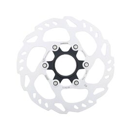 Ротор велосипедный Shimano SLX, RT70, 160мм, Center Lock, внешние шлицы, стопорные кольца, ISMRT70SE, изображение  - НаВелосипеде.рф