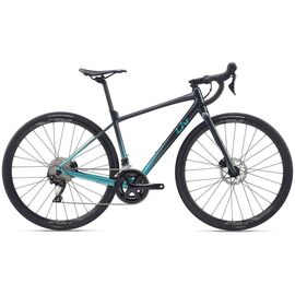 Женский велосипед Giant LIV Avail AR 1 700С 2020, Вариант УТ-00208366: Рама: M (Рост: 164-176см), Цвет: черный металлик, изображение  - НаВелосипеде.рф