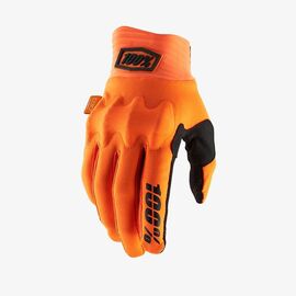 Велоперчатки 100% Cognito Glove, Fluo Orange/Black, 10013-260-13, Вариант УТ-00212798: Размер: L , изображение  - НаВелосипеде.рф