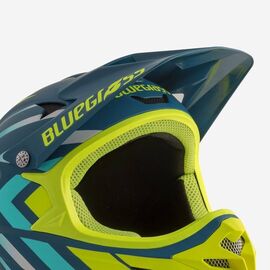 Козырек к шлему Bluegrass Visor Intox, Fluo Yellow, 5VISG0900BL, изображение  - НаВелосипеде.рф
