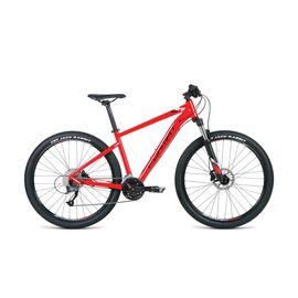 Горный велосипед FORMAT 1413 27,5" 2019, Вариант УТ-00216797: Рама: М (Рост: 163-177см), Цвет: красный, изображение  - НаВелосипеде.рф