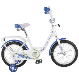 Детский велосипед TECH TEAM 131 16" , Вариант УТ-00214295: Возраст: 5-7 лет (Рост: 100-125см), Цвет: белый/красный, изображение  - НаВелосипеде.рф