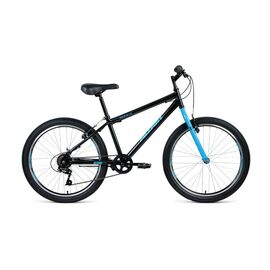 Подростковый велосипед ALTAIR MTB HT 1.0 24" 2020, Вариант УТ-00214440: Рама: 14" (Рост: 135-154см), Цвет: мятный/черный, изображение  - НаВелосипеде.рф