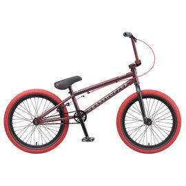 Велосипед ВМХ TECH TEAM GRASSHOPER 20" 2020, Вариант УТ-00214395: Рама: 20,5" (Рост: 160-175см), Цвет: черно-красный, изображение  - НаВелосипеде.рф