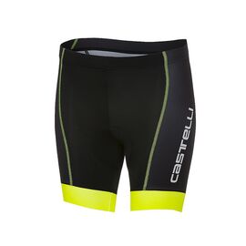 Велотрусы без лямок детские Castelli FUTURE RACER, черный/желтый fluo, 4518052, Вариант УТ-00213882: Возраст: 10 лет, изображение  - НаВелосипеде.рф