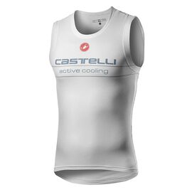 Велобелье нательное Castelli Active Cooling SL, серебристый, 4520030, Вариант УТ-00193322: Размер: M, изображение  - НаВелосипеде.рф