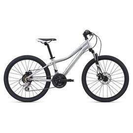 Подростковый велосипед Giant LIV Enchant 24 Disc 2020, Вариант УТ-00208334: Рама: OneSizeOnly (Рост: 130-150см), Цвет: серебро, изображение  - НаВелосипеде.рф