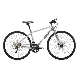 Женский велосипед Giant LIV Thrive 2 700С 2020, Вариант УТ-00208360: Рама: M (Рост: 164-175см), Цвет: ледяное серебро, изображение  - НаВелосипеде.рф