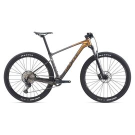 Горный велосипед Giant XTC Advanced 2 29" 2020, Вариант УТ-00208398: Рама: XL (Рост: 187-198см), Цвет: золотой металлик, изображение  - НаВелосипеде.рф