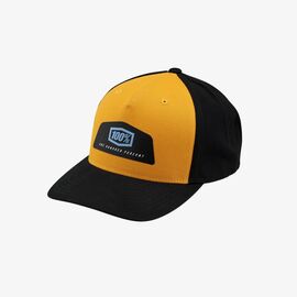 Бейсболка велосипедная 100% Guild X-Fit Snapback Hat, Black, 20080-001-01, изображение  - НаВелосипеде.рф