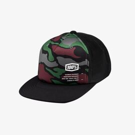 Бейсболка велосипедная 100% Trooper Trucker Hat, Camo, 20082-064-01, изображение  - НаВелосипеде.рф
