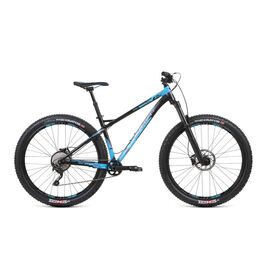Горный велосипед FORMAT 1312 29" 2020, Вариант УТ-00211593: Рама: M (Рост: 163-177см), Цвет: черно/голубой матовый, изображение  - НаВелосипеде.рф