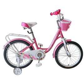 Детский велосипед TECH TEAM FIREBIRD 18" 2020, Вариант УТ-00215990: Возраст: 6-8 лет (Рост: 105-130см), Цвет: красный/белый , изображение  - НаВелосипеде.рф
