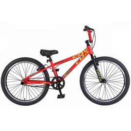 Подростковый велосипед TECH TEAM FOX 24" 2019, Вариант УТ-00216825: Рама: one size, Цвет: красный, изображение  - НаВелосипеде.рф