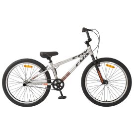 Подростковый велосипед TECH TEAM FOX BMX 24" 2020, Вариант УТ-00216826: Рама: one size, Цвет: серый, изображение  - НаВелосипеде.рф