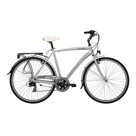 Городской велосипед Adriatica SITY 3 Man 28" 2020, Вариант УТ-00217108: Рама: 55см (Рост: 180-190см), Цвет: серый, изображение  - НаВелосипеде.рф