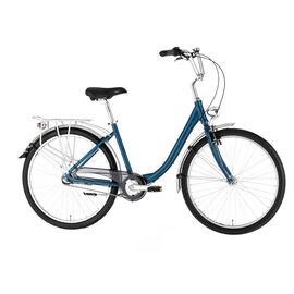 Городской велосипед KELLYS Avenue 10 26" 2020, Вариант УТ-00217147: Рама: 430 (Рост: 155-175см), Цвет: синий, изображение  - НаВелосипеде.рф