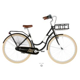 Городской велосипед KELLYS Royal Dutch 28" 2020, Вариант УТ-00217156: Рама: 460 (Рост: 160-185см), Цвет: Black, изображение  - НаВелосипеде.рф