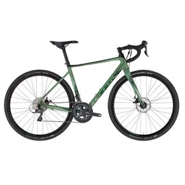 Гибридный велосипед KELLYS SOOT 30 28" 2020, Вариант УТ-00217145: Рама: L (Рост: 182-195см), Цвет: зеленый, изображение  - НаВелосипеде.рф